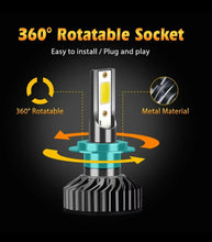 Load image into Gallery viewer, For BMW 1 Series F20 & F21 taylorshopnet H7 LED Headlight Bulb & Custom Direct fit H7 LED Bulb Holders