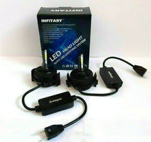 Load image into Gallery viewer, 2X Infitary LED H7 Headlight Bulbs with LED bulb Holders for BMW E46 3 Series