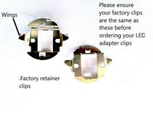 Load image into Gallery viewer, VW Passat B5/B5.5 H7 LED Headlight Bulb Holders Adaptors retainer clips
