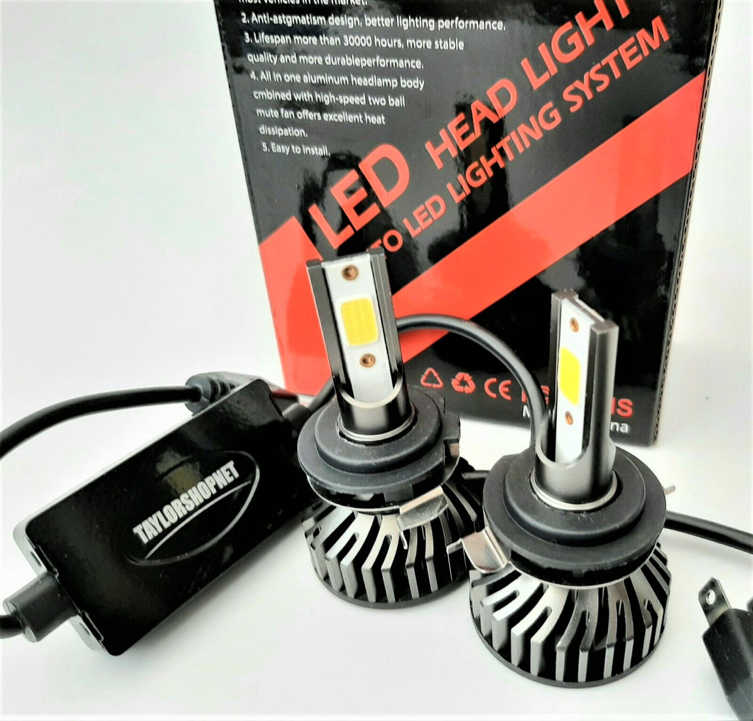 For BMW 1 Series F20 & F21 taylorshopnet H7 LED Headlight Bulb & Custom Direct fit H7 LED Bulb Holders