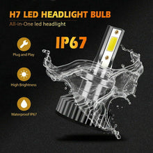 Load image into Gallery viewer, 2X Infitary LED H7 Headlight Bulbs with LED bulb Holders for BMW E46 3 Series
